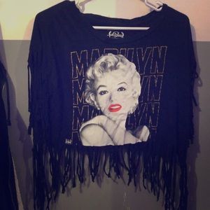 A Marilyn Monroe crop top